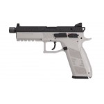 Страйкбольный пистолет ASG CZ P-09 CO2, GBB, Metal Slide, Urban Grey (18943)